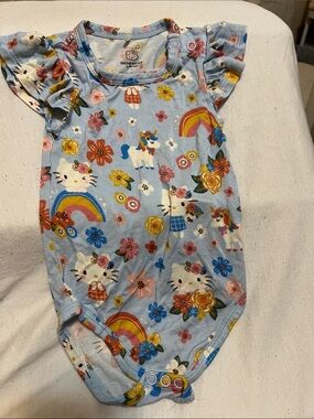 Posh Peanut x Hello Kitty & Friends Flutter Sleeve Bamboo Bodysuit 6–12M